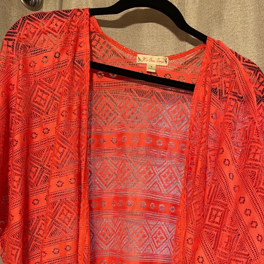 Fringed Kimono